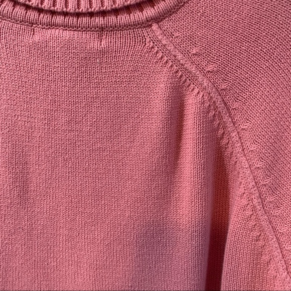Pink Turtleneck sweater Karen Scott Plus 1x - Picture 5 of 5